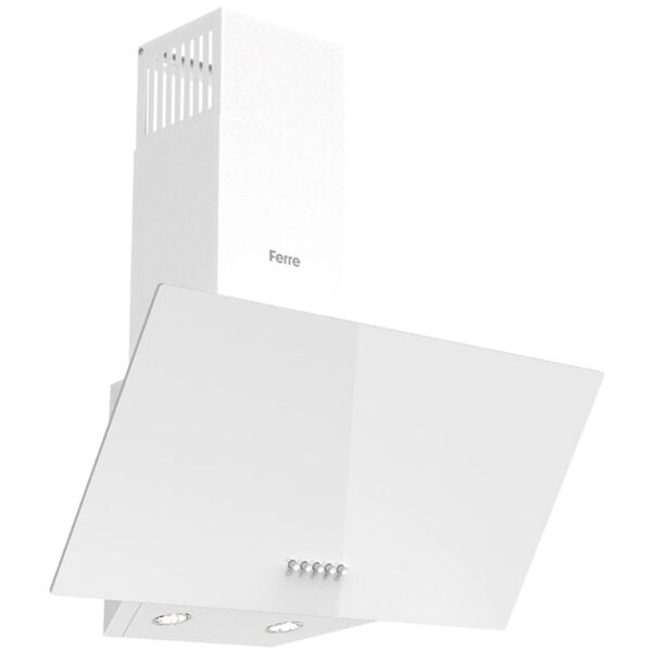 Ferre FlowArt QBL62CB - SS206 - D087 7 Prog. Mekanik Turbo Ankastre Set - Beyaz