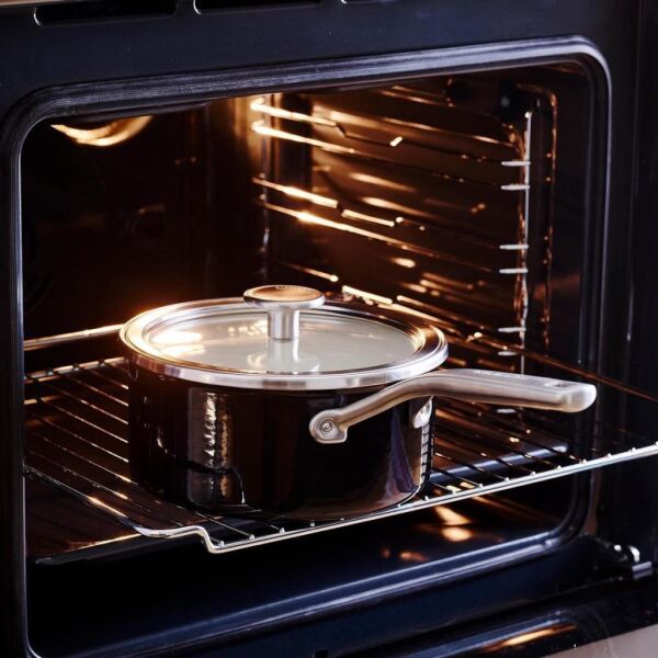 KitchenAid Artisan CC003285-001 Çelik Sos Tenceresi Onyx Black - 16 Cm | 1,3 L