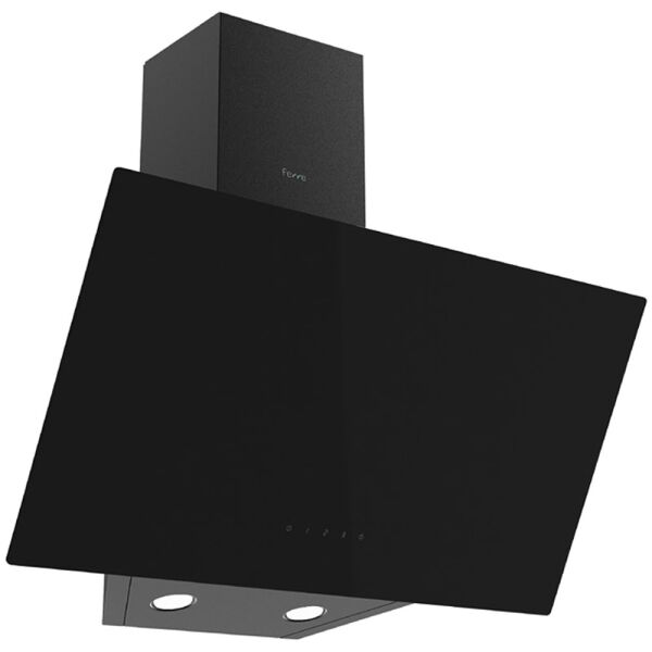 Ferre FlowArt QBL63CS-SS205-D077 7 Prog. Dijital Turbo Ankastre Set - Siyah