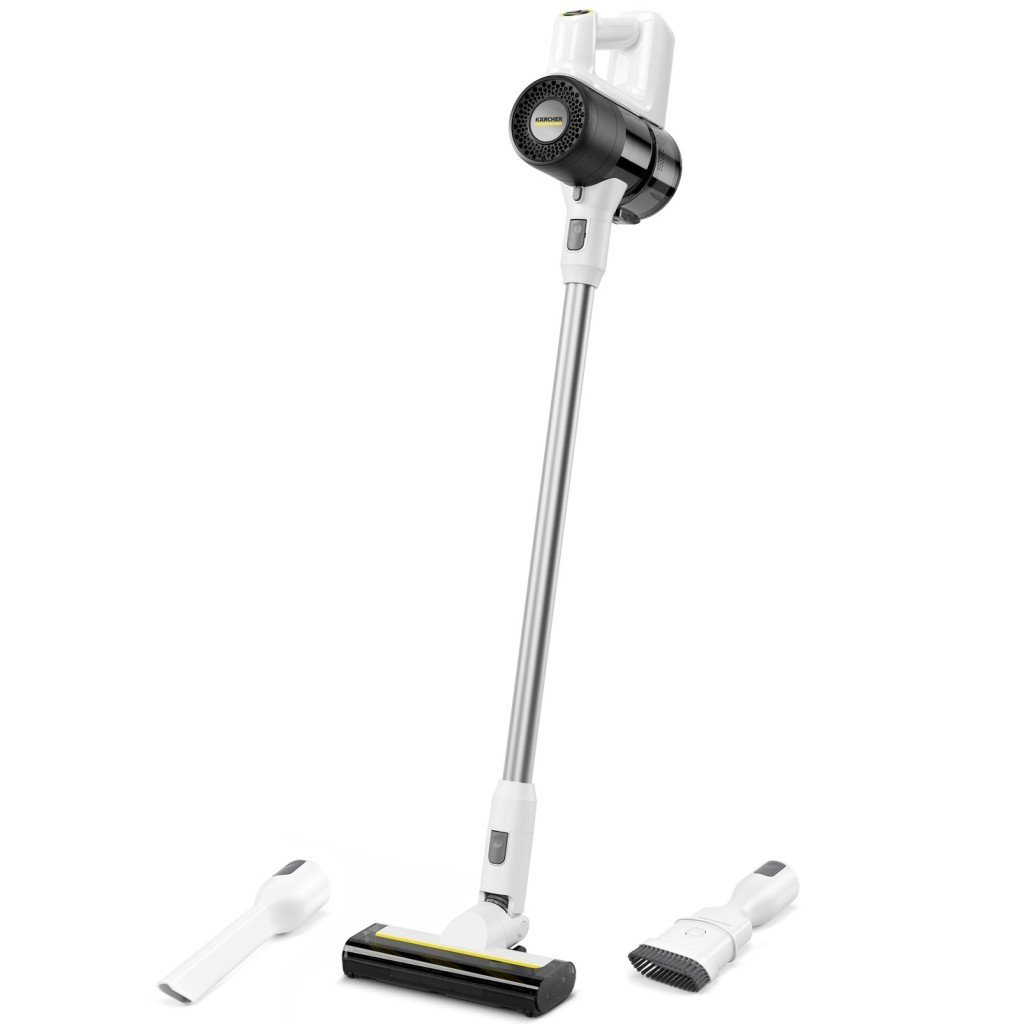 Karcher KVA 2 Kablosuz Dikey Şarjlı Süpürge - Beyaz