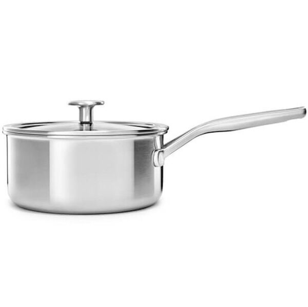 KitchenAid Artisan CC003251-001 3-Kat Paslanmaz Çelik Kapaklı Pişirme Tavası - 24 Cm.