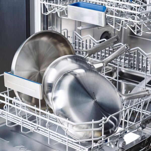 KitchenAid Artisan CC003251-001 3-Kat Paslanmaz Çelik Kapaklı Pişirme Tavası - 24 Cm.