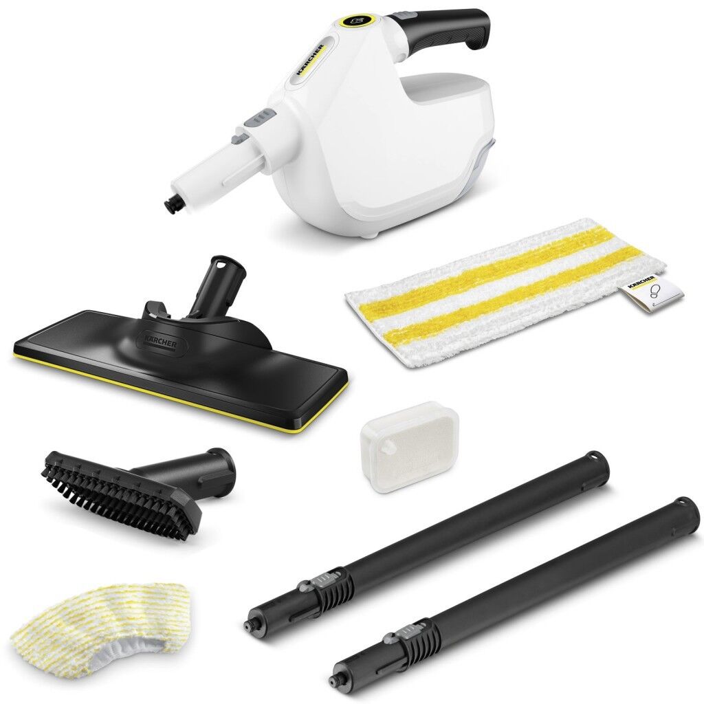 Karcher SC 1 Multi & Mop 1300 W Buharlı Temizlik Makinesi - Beyaz