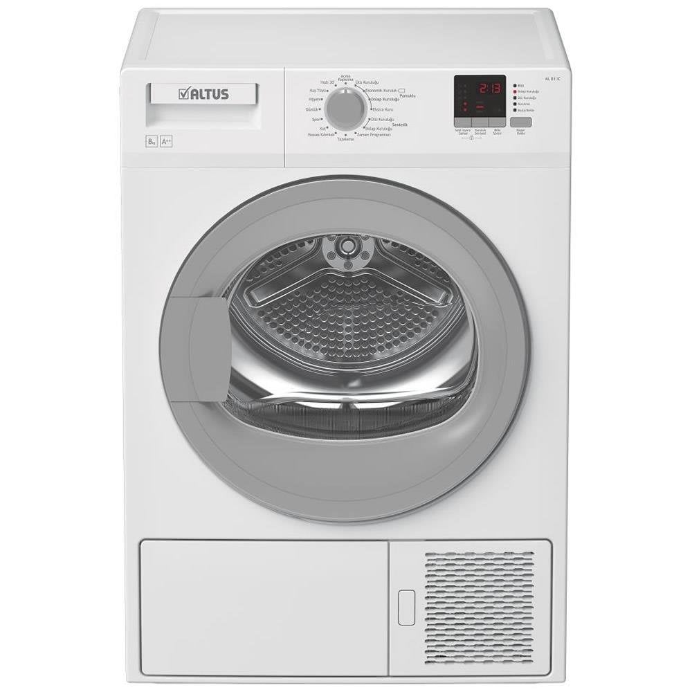 Altus AL 81 IC A++ 8 Kg. Isı Pompalı Çamaşı Kurutma Makinesi
