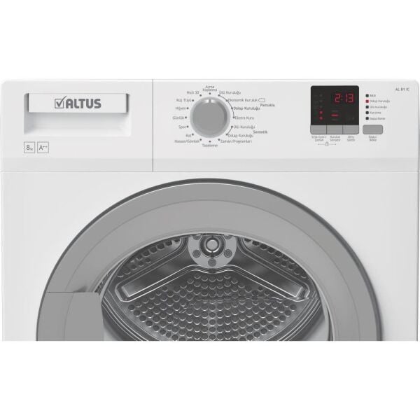 Altus AL 81 IC A++ 8 Kg. Isı Pompalı Çamaşı Kurutma Makinesi