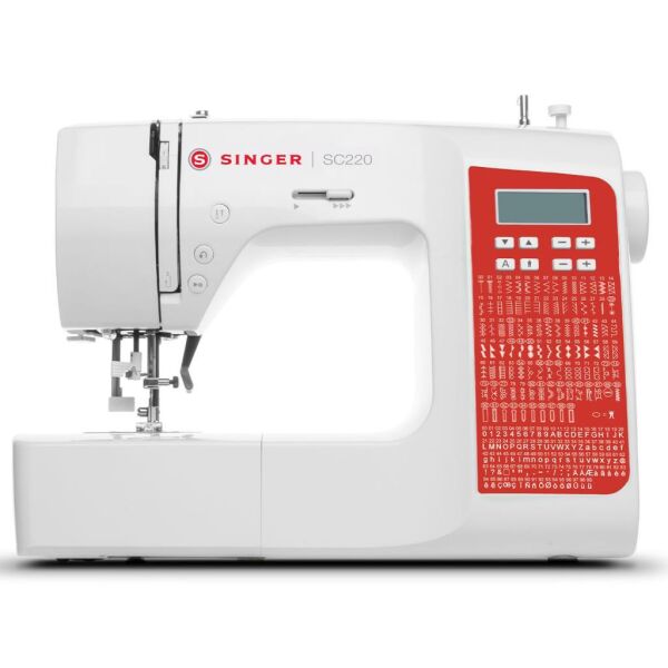 Singer SC220 RD Elektronik Dikiş Makinesi - Kırmızı