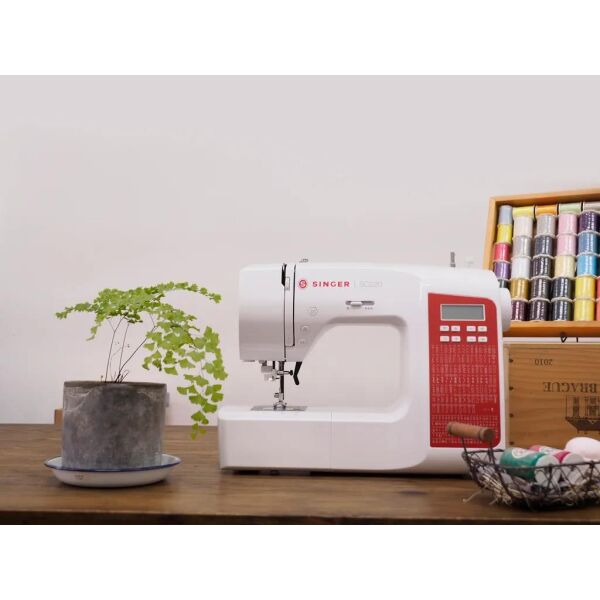 Singer SC220 RD Elektronik Dikiş Makinesi - Kırmızı