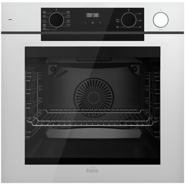 Ferre FryArt Artline Steam QEP64CB - SC406-WFA - D064-SA 9 Prog. Dijital Turbo Ank. Set - Beyaz