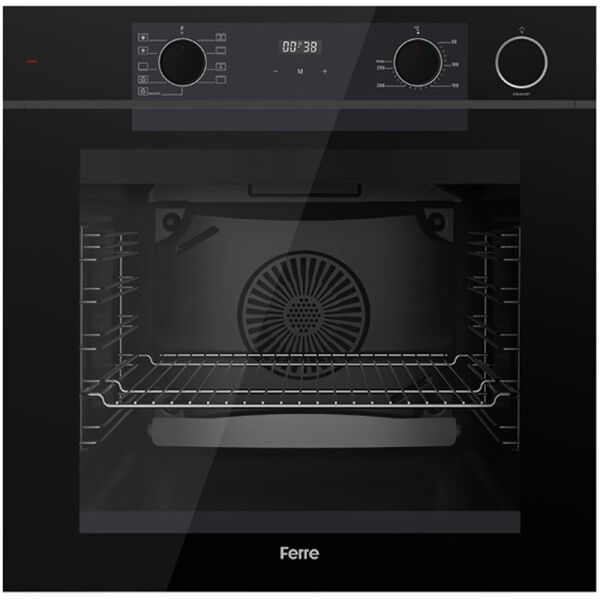 Ferre FryArt Artline Steam QEP64CS - SC405-WFA - D063-SA 9 Prog. Dijital Turbo Ank. Set - Siyah