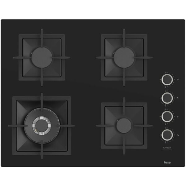 Ferre FryArt Artline Steam QEP64CS - SC405-WFA - D063-SA 9 Prog. Dijital Turbo Ank. Set - Siyah