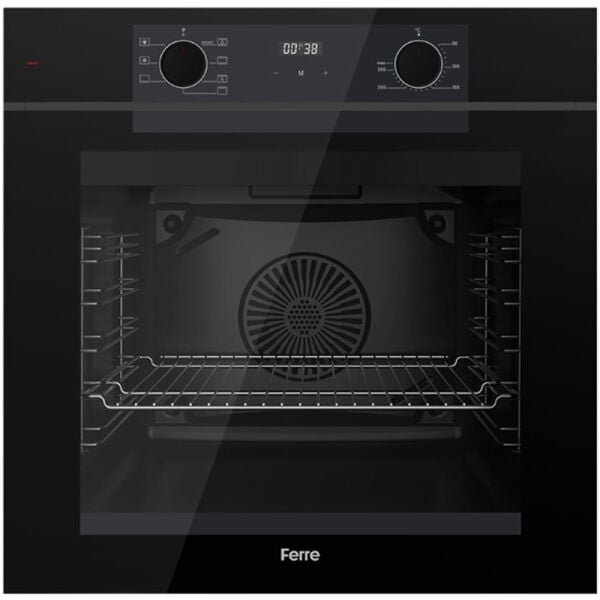 Ferre FryArt Artline QEP63CS - CS205-FA - D077-SA 7 Prog. Dijital Turbo Ank. Set - Siyah