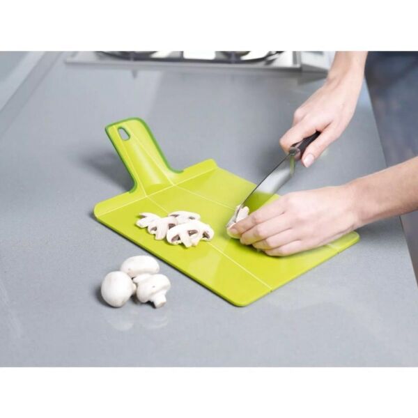 Joseph Joseph NSW016SW Chop2Pot Küçük Katlanır Kesme Tahtası - Beyaz