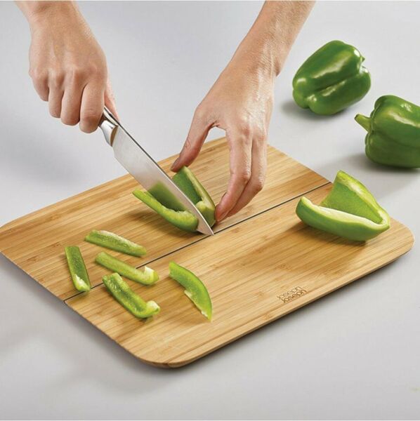 Joseph Joseph 60112 Chop2Pot Bambu Büyük Katlanır Kesme Tahtası