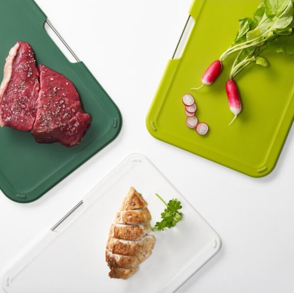 Joseph Joseph 60163 Nest 3'lü Küçük Kesme Tahtası Seti - Yeşil