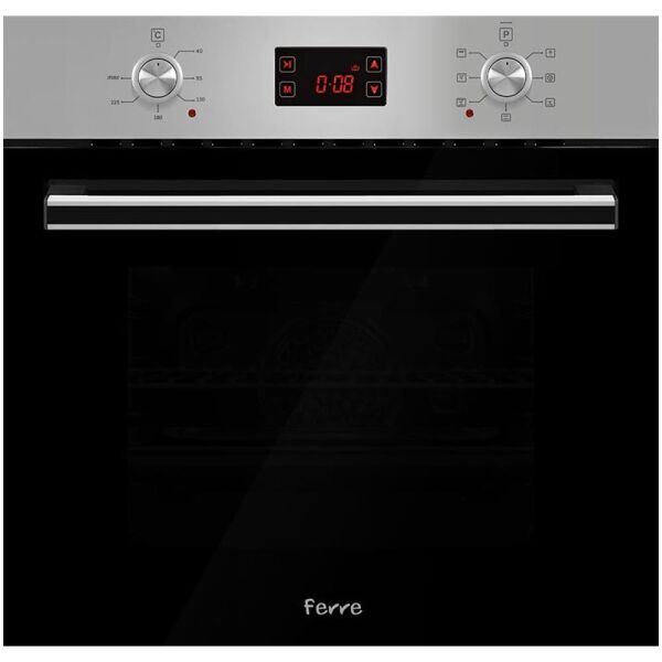 Ferre Viola 7 Program Dijital Dokunmatik Turbo İnox Ankastre Set