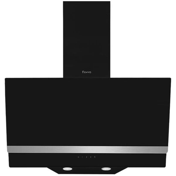 Ferre Elbruz 7 Program Dijital Dokunmatik Turbo Siyah Ankastre Set