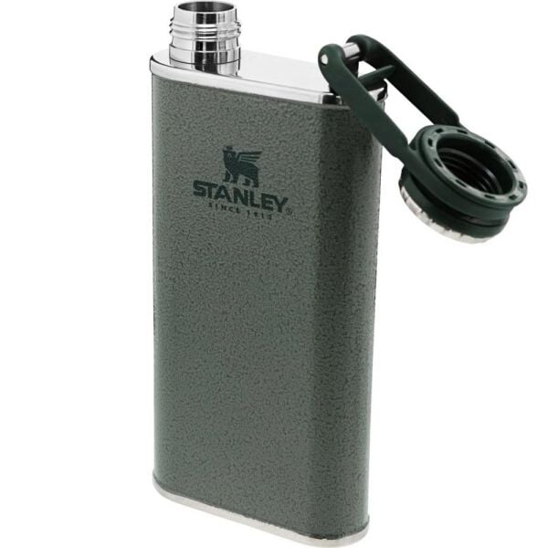 Stanley 10-00837-126 Klasik 0.23 Litre Paslanmaz Çelik Cep Matarası - Yeşil