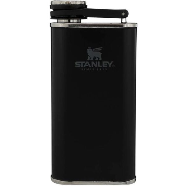 Stanley 10-00837-127 Klasik 0.23 Litre Paslanmaz Çelik Cep Matarası - Siyah