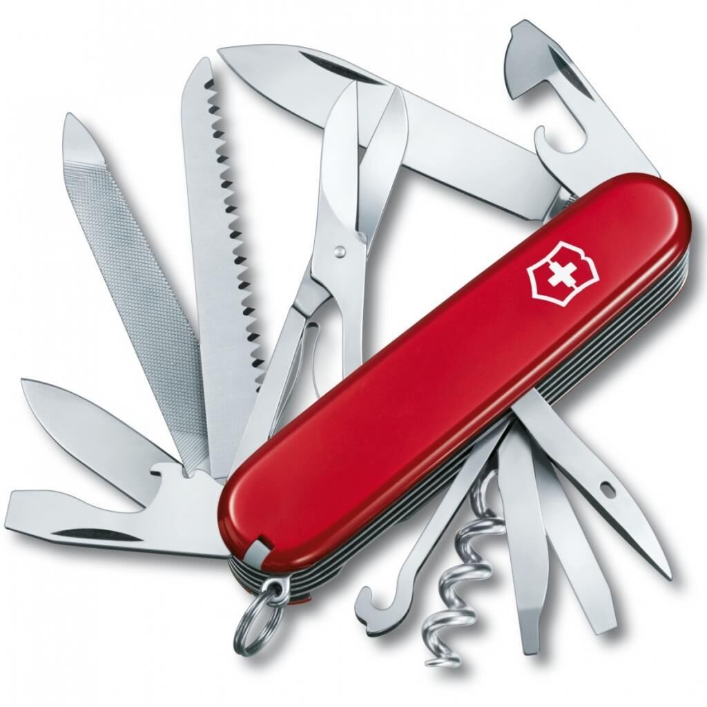 Victorinox 1.3763.B1 Ranger 21 Fonksiyon İsviçre Çakısı - Kırmızı