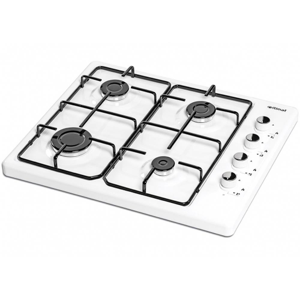 İtimat 1301.02 4 Gözlü Set Üstü Beyaz Ocak - Lpg Uyumlu