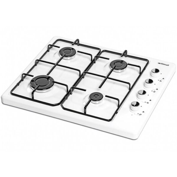 İtimat 1301.02 4 Gözlü Set Üstü Beyaz Ocak - Lpg Uyumlu