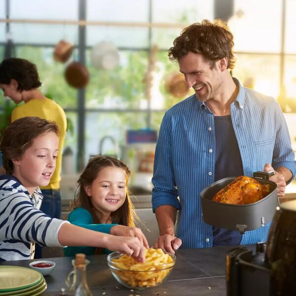 Philips HD9630/90 Premium Rapid Air XXL 7,3 Litre 2225 Watt Airfryer Fritöz