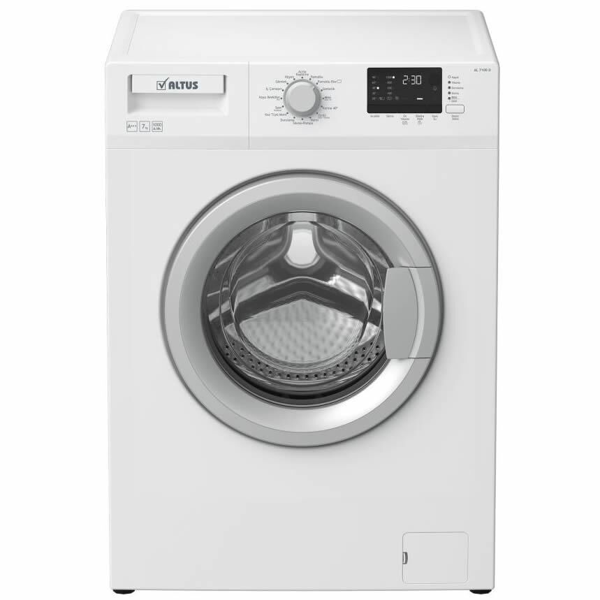 Altus AL-7100 D A+++ 7 Kg 1000 Devir Beyaz Çamaşır Makinesi