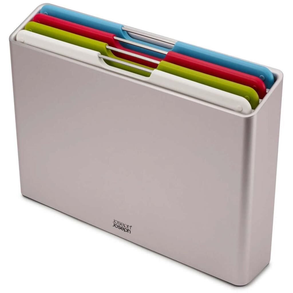 Joseph Joseph 60185 Folio Büyük Kesme Tahtası Seti - Gümüş