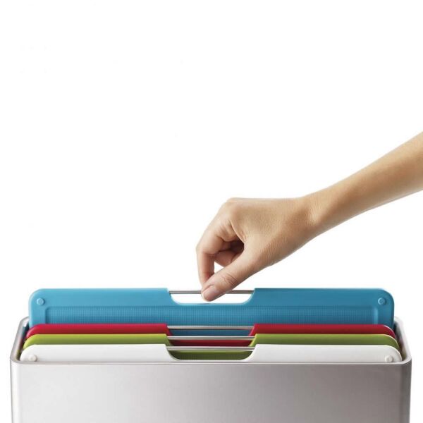 Joseph Joseph 60185 Folio Büyük Kesme Tahtası Seti - Gümüş