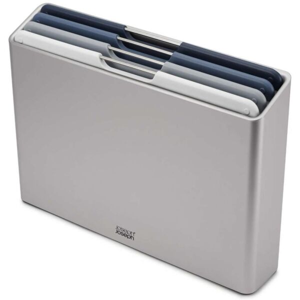 Joseph Joseph 60193 Folio Büyük Kesme Tahtası Seti - Gümüş