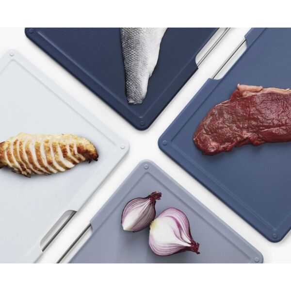 Joseph Joseph 60193 Folio Büyük Kesme Tahtası Seti - Gümüş