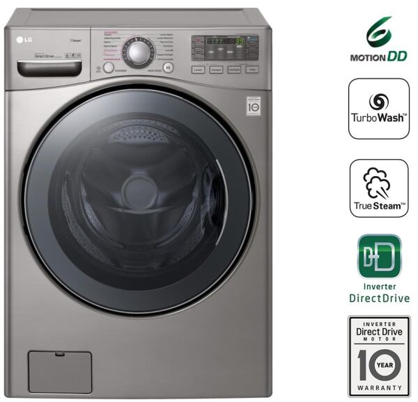 Lg F2K2CHK2T 17 / 10 Kg. 1100 Devir Kurutmalı Çamaşır Makinesi