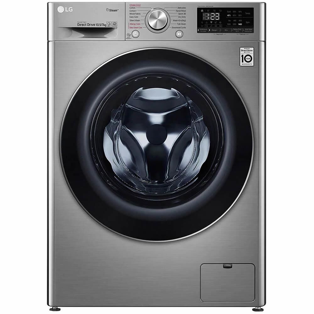 Lg F4V5RGP2T 10.5 / 7 Kg. 1400 Devir Kurutmalı Çamaşır Makinesi