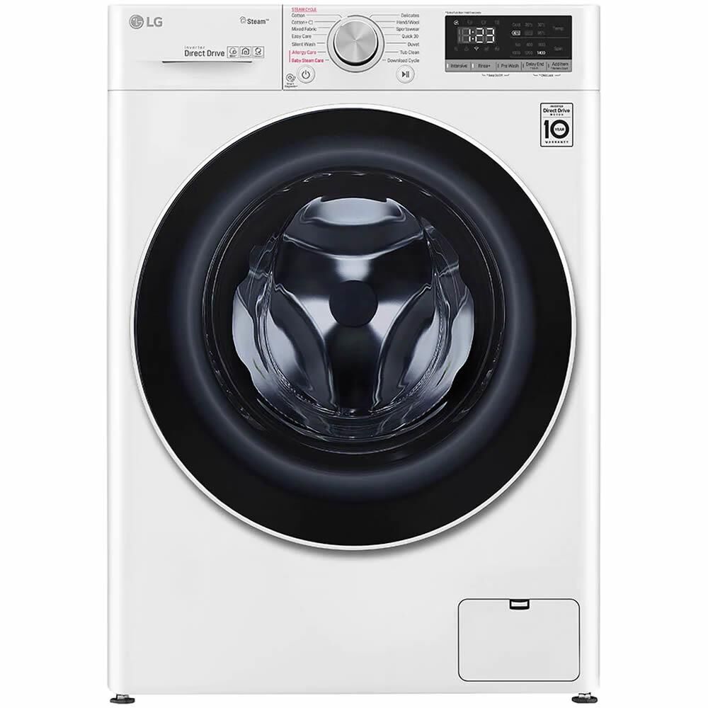 Lg F4V5RGP0W 10.5 / 7 Kg. 1400 Devir Kurutmalı Çamaşır Makinesi