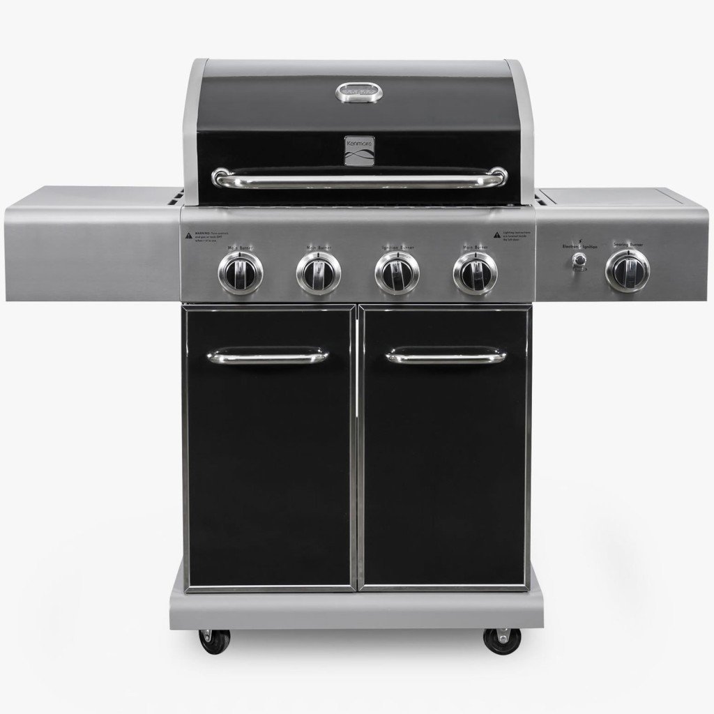 Kenmore PG-40409S0LB Gazlı 4 Ocaklı Barbekü - İnox