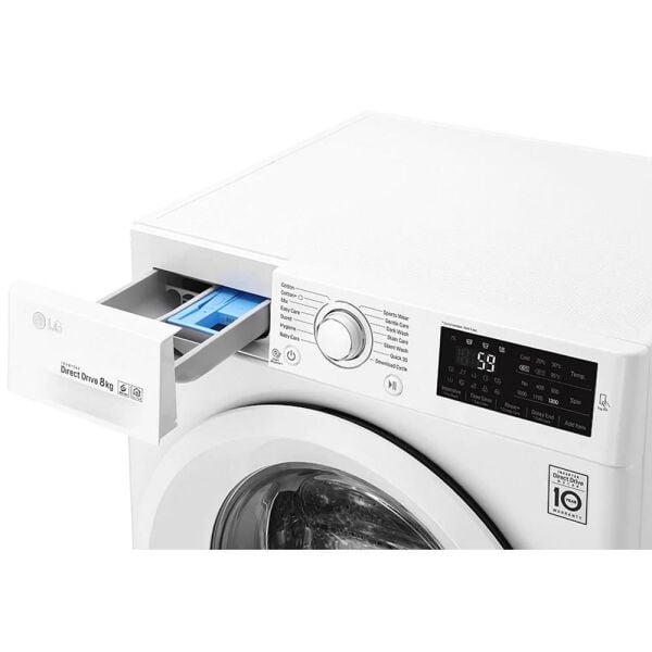Lg F2J5TNP3W 8 Kg. 1200 Devir A+++ Çamaşır Makinesi