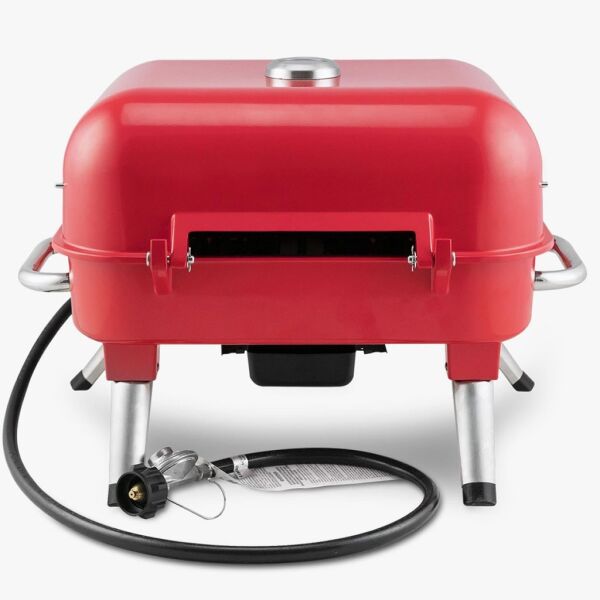 Kenmore KT-R40003-RD Gazlı 2 Ocaklı Masa Üstü Barbekü - Kırmızı