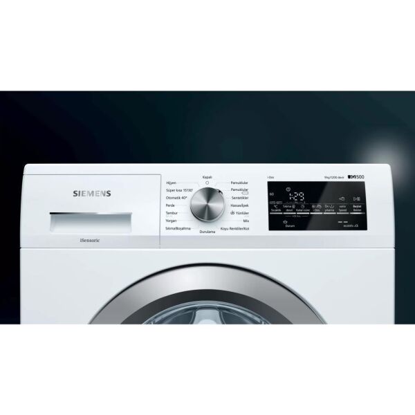 Siemens İQ500 WM12TS80TR 9 Kg. 1200 Devir A+++ Çamaşır Makinesi
