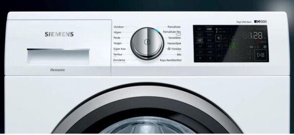 Siemens WM12T581TR 9 Kg. 1200 Devir A+++ Çamaşır Makinesi