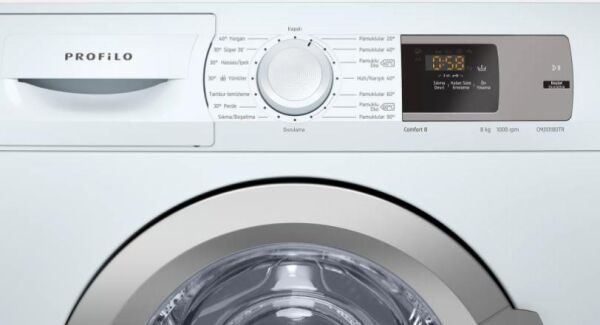 Profilo CMJ10180TR A+++ 1000 Devir 8 kg Çamaşır Makinesi