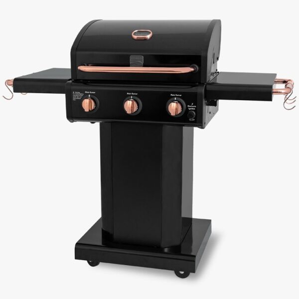 Kenmore PG-4030400LN-BC Gazlı 3 Ocaklı Barbekü - Siyah