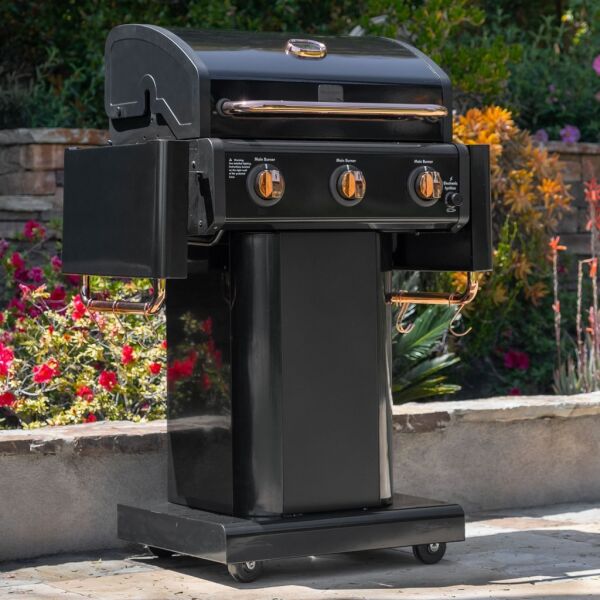 Kenmore PG-4030400LN-BC Gazlı 3 Ocaklı Barbekü - Siyah