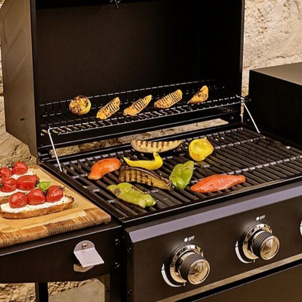 Kenmore PG-4030400LN-BC Gazlı 3 Ocaklı Barbekü - Siyah