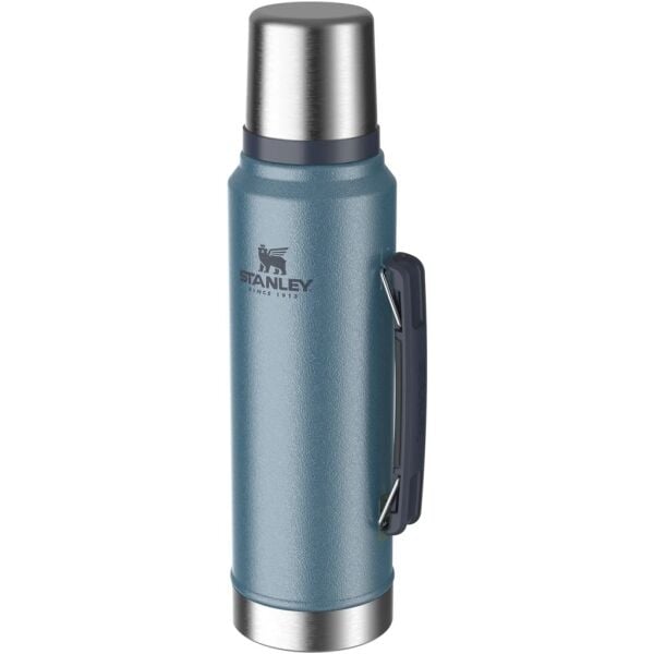 Stanley 10-08266-058 Klasik Vakumlu 1 Litre Çelik Termos - Koyu Mavi