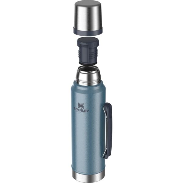 Stanley 10-08266-058 Klasik Vakumlu 1 Litre Çelik Termos - Koyu Mavi