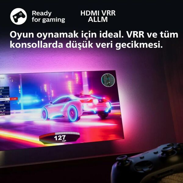 Philips 65PUS8108/62 65'' 164 Ekran Ambilight Ultra HD 4K Smart Led TV