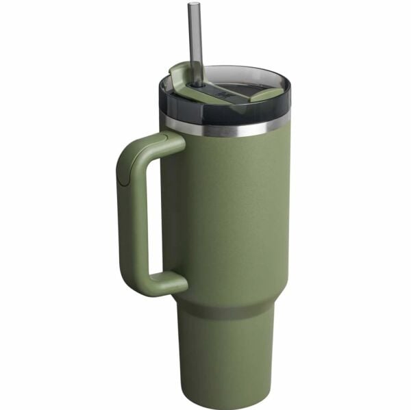 Stanley 10-11673-161 Quencher 1.18 Litre Pipetli Çelik Termos - Haki