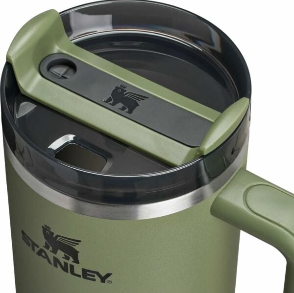 Stanley 10-11673-161 Quencher 1.18 Litre Pipetli Çelik Termos - Haki
