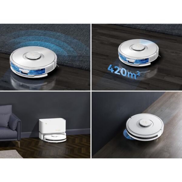 Viomi Alpha 2 Pro Toz Boşaltma Üniteli Akıllı Robot Süpürge