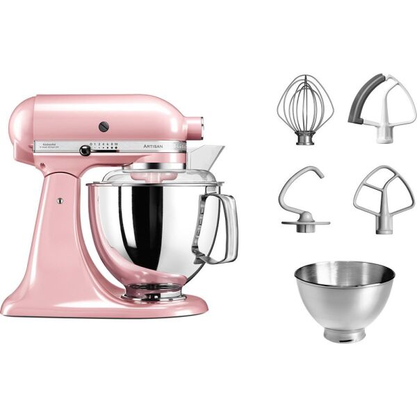 KitchenAid Artisan 5KSM175PSESP Silky Pink 4.8 Litre Stand Mikser